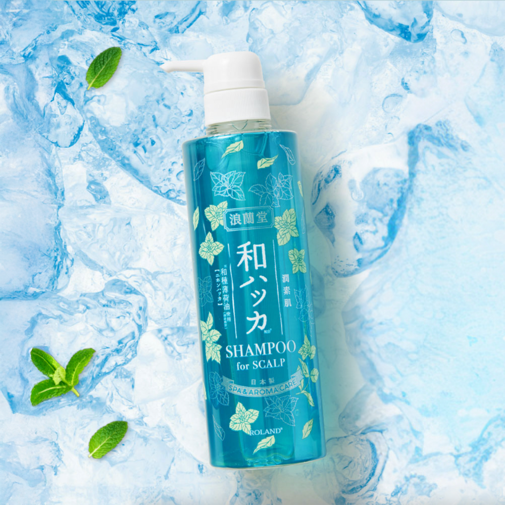 [JUNSUHADA SG OFFICIAL] Peppermint Scalp Shampoo - Cooling, Odour Removal, Moisturizing, Silicone-Free (485ml)